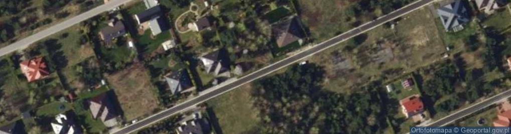 Zdjęcie satelitarne Szmaragdowa ul.