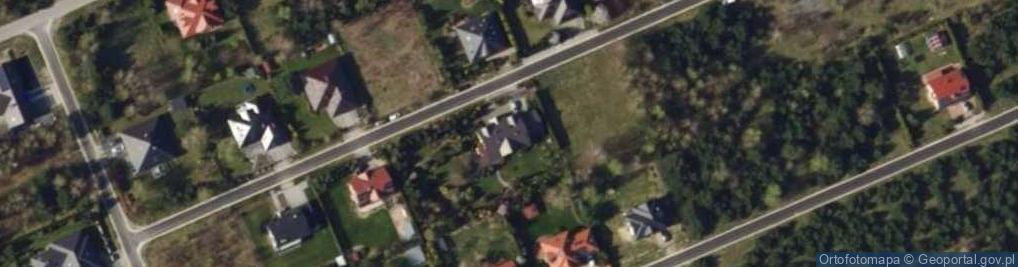 Zdjęcie satelitarne Szmaragdowa ul.