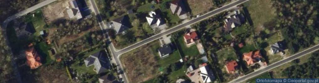 Zdjęcie satelitarne Szmaragdowa ul.