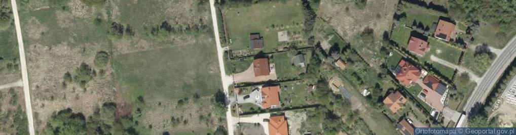 Zdjęcie satelitarne Szmaragdowa ul.