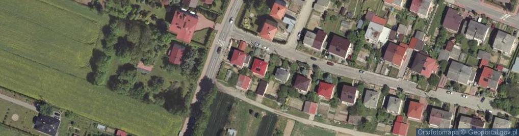 Zdjęcie satelitarne Szarych Szeregów ul.