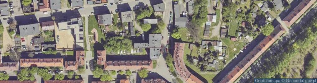 Zdjęcie satelitarne Szczęść Boże ul.