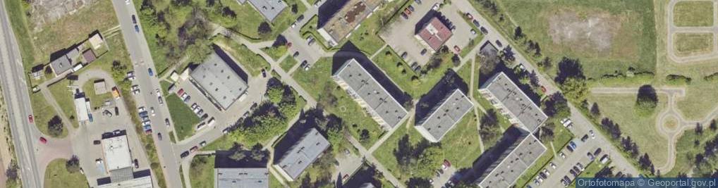 Zdjęcie satelitarne Szymały ul.