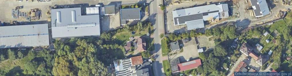 Zdjęcie satelitarne Szarych Szeregów ul.