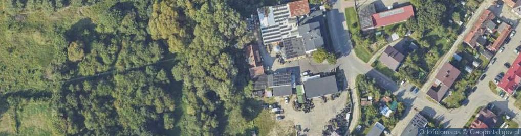 Zdjęcie satelitarne Szarych Szeregów ul.