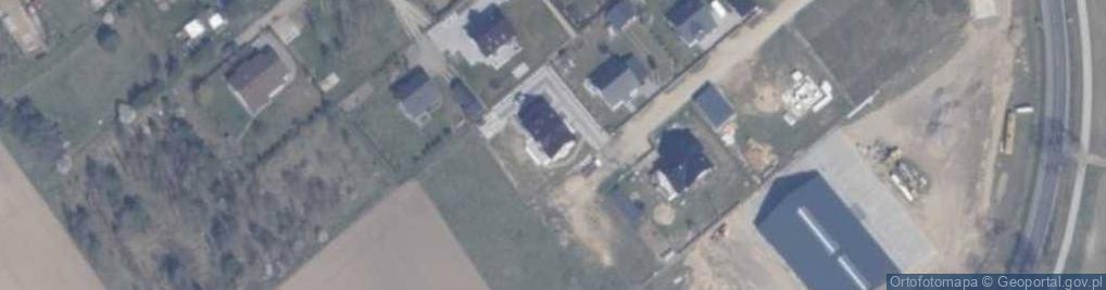 Zdjęcie satelitarne Szmaragdowa ul.