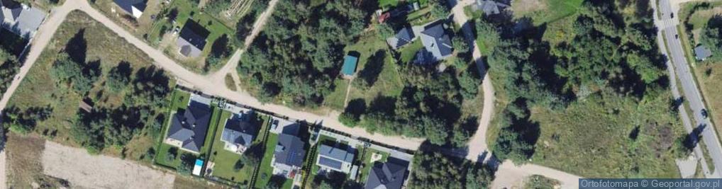 Zdjęcie satelitarne Szmaragdowa ul.