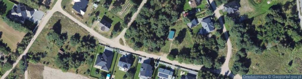 Zdjęcie satelitarne Szmaragdowa ul.