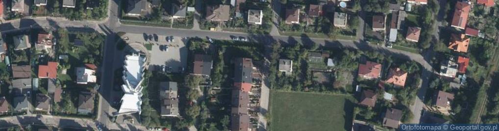 Zdjęcie satelitarne Szczęśliwa ul.