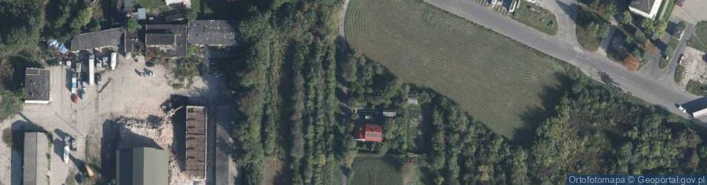Zdjęcie satelitarne Szklana ul.
