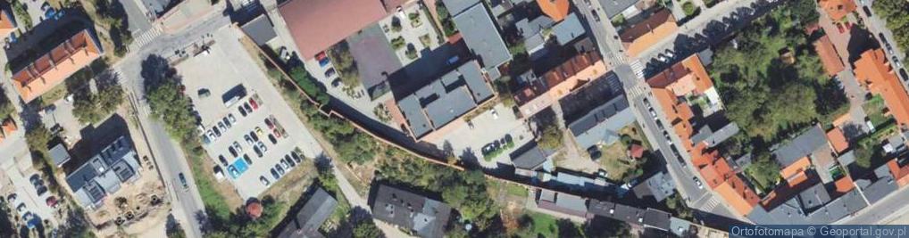 Zdjęcie satelitarne Szkolna ul.
