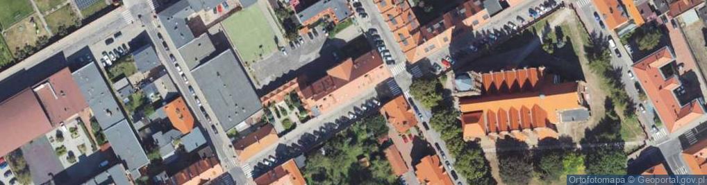 Zdjęcie satelitarne Szkolna ul.