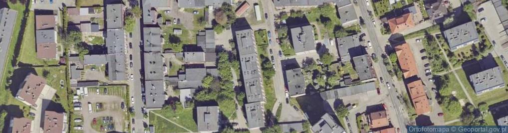 Zdjęcie satelitarne Szybowa ul.