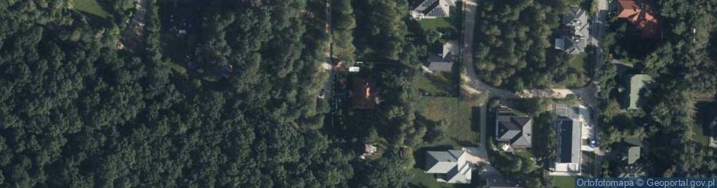Zdjęcie satelitarne Szczęśliwa ul.