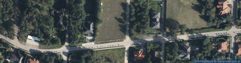 Zdjęcie satelitarne Szczęśliwa ul.
