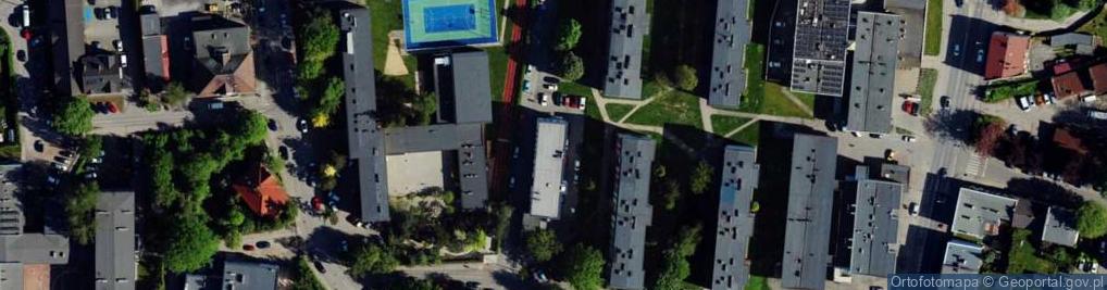 Zdjęcie satelitarne Szarych Szeregów ul.