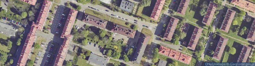 Zdjęcie satelitarne Szkolna ul.