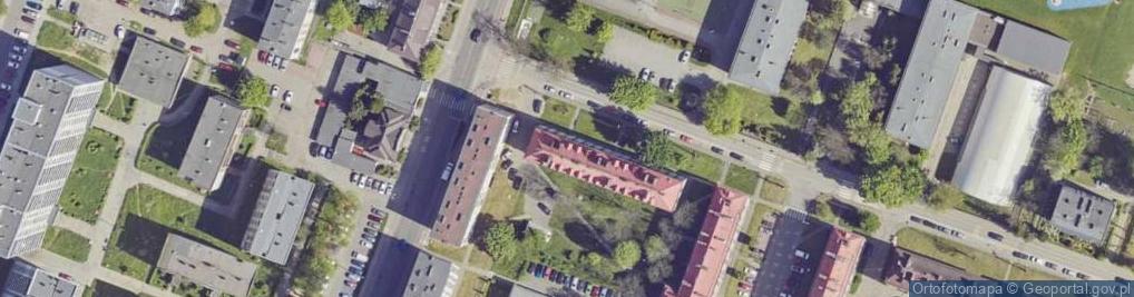 Zdjęcie satelitarne Szkolna ul.