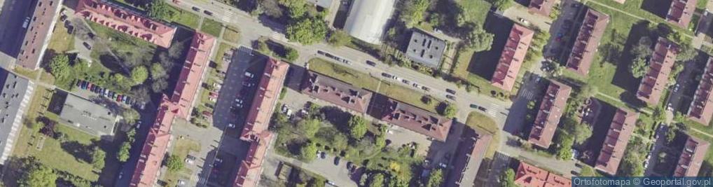 Zdjęcie satelitarne Szkolna ul.