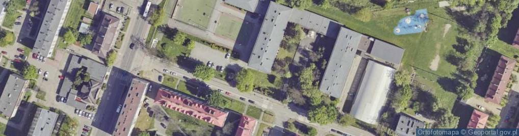 Zdjęcie satelitarne Szkolna ul.