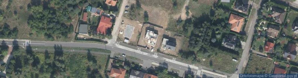 Zdjęcie satelitarne Szkolna ul.
