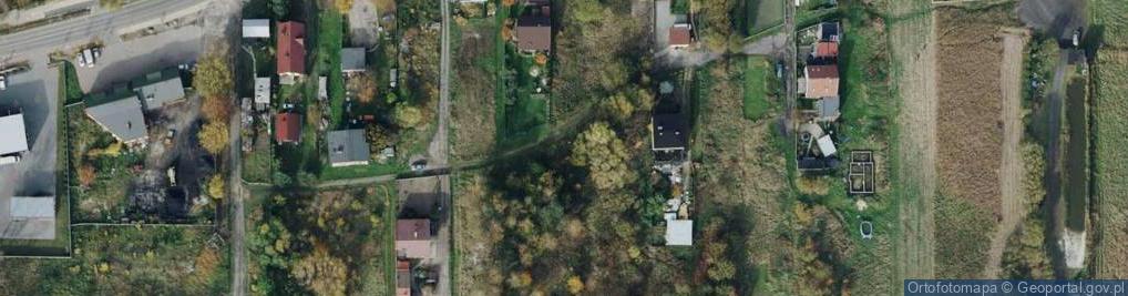 Zdjęcie satelitarne Szklana ul.