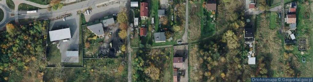 Zdjęcie satelitarne Szklana ul.
