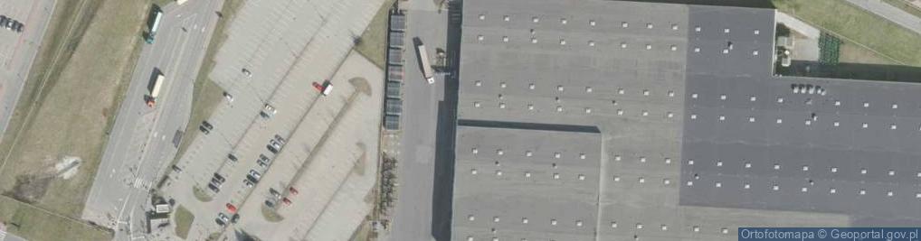 Zdjęcie satelitarne Szklanych Domów ul.