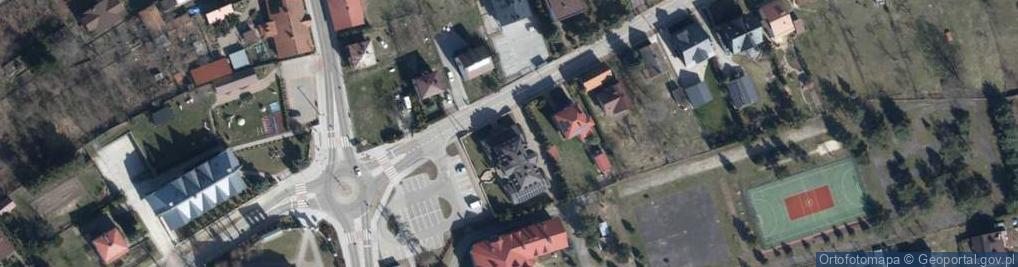 Zdjęcie satelitarne Szkolna ul.