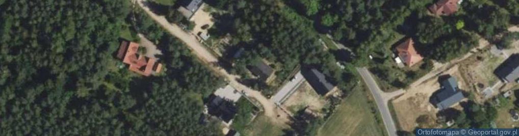 Zdjęcie satelitarne Szmaragdowa ul.