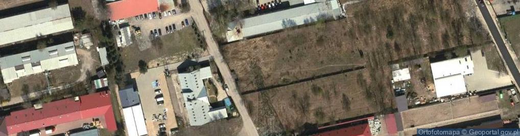 Zdjęcie satelitarne Szczęśliwa ul.