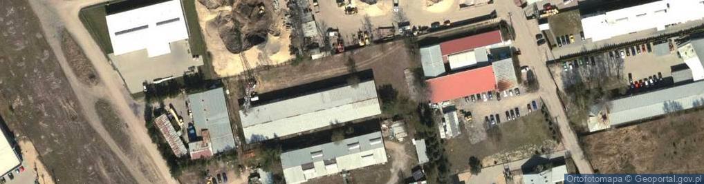 Zdjęcie satelitarne Szczęśliwa ul.