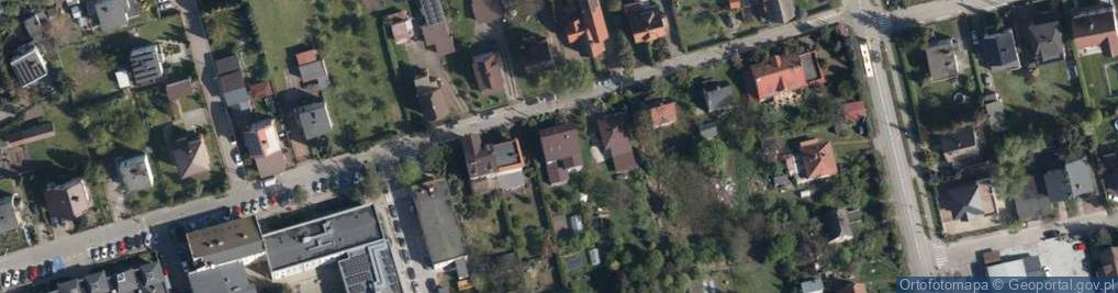 Zdjęcie satelitarne Szkolna ul.