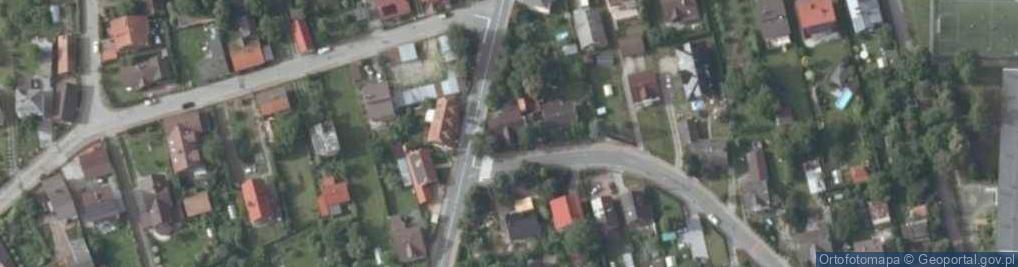 Zdjęcie satelitarne Szkolna ul.