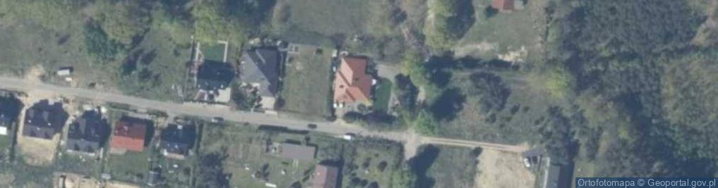 Zdjęcie satelitarne Szczęśliwa ul.