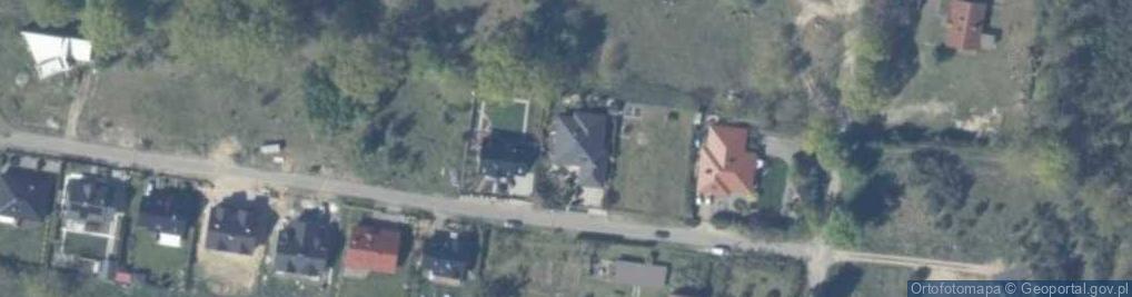 Zdjęcie satelitarne Szczęśliwa ul.