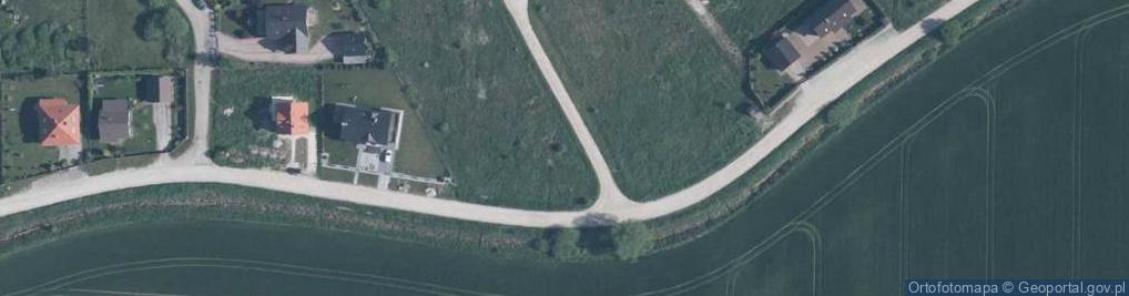 Zdjęcie satelitarne Szmaragdowa ul.