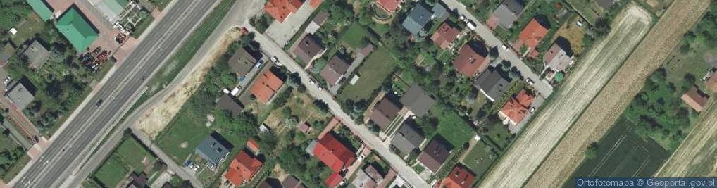 Zdjęcie satelitarne Szafirowa ul.