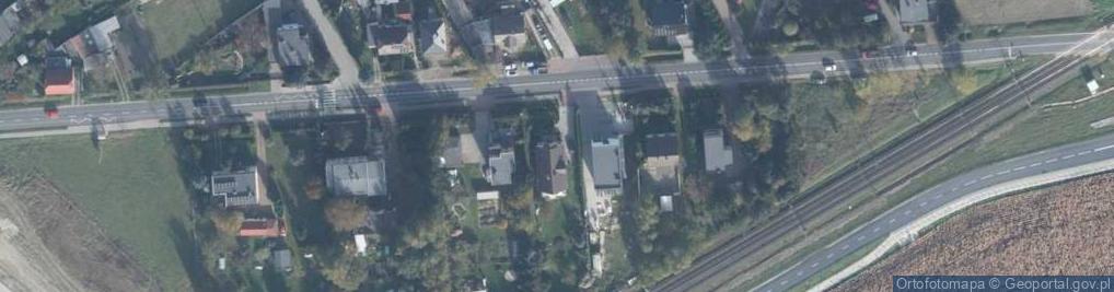 Zdjęcie satelitarne Szkolna ul.
