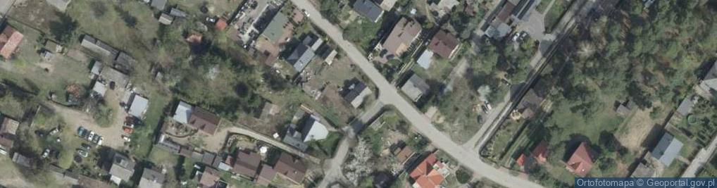 Zdjęcie satelitarne Szczęśliwa ul.