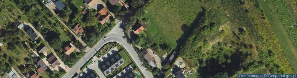 Zdjęcie satelitarne Szmaragdowa ul.