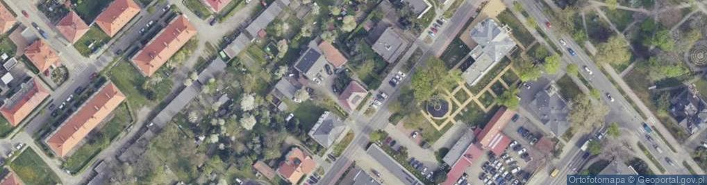 Zdjęcie satelitarne Szkolna ul.