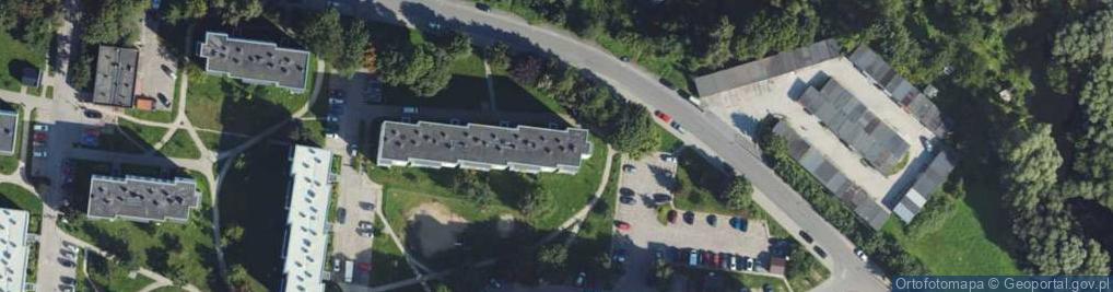 Zdjęcie satelitarne Szarych Szeregów ul.