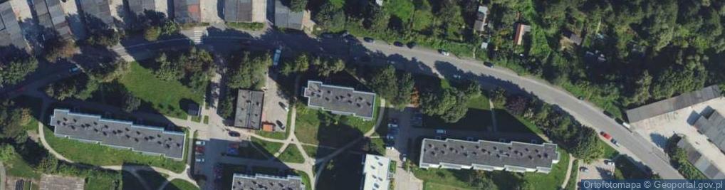 Zdjęcie satelitarne Szarych Szeregów ul.