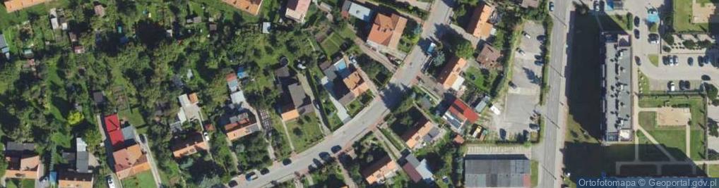 Zdjęcie satelitarne Szczygla ul.