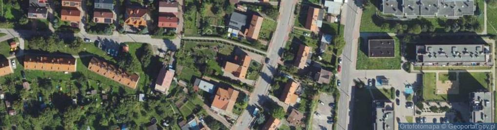 Zdjęcie satelitarne Szczygla ul.