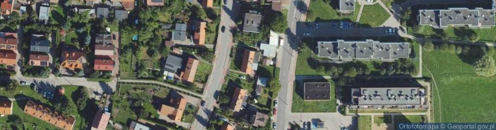 Zdjęcie satelitarne Szczygla ul.