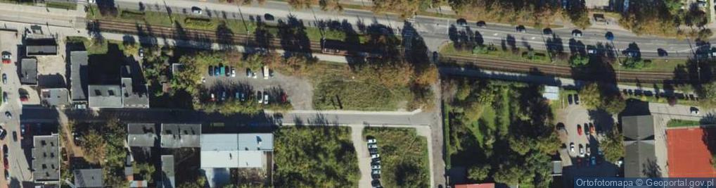 Zdjęcie satelitarne Szara ul.