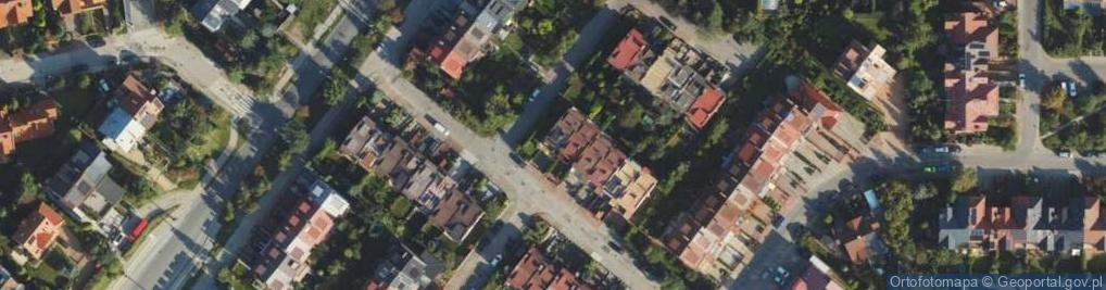 Zdjęcie satelitarne Szałwiowa ul.