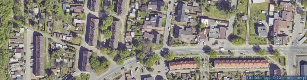 Zdjęcie satelitarne Szybowa ul.